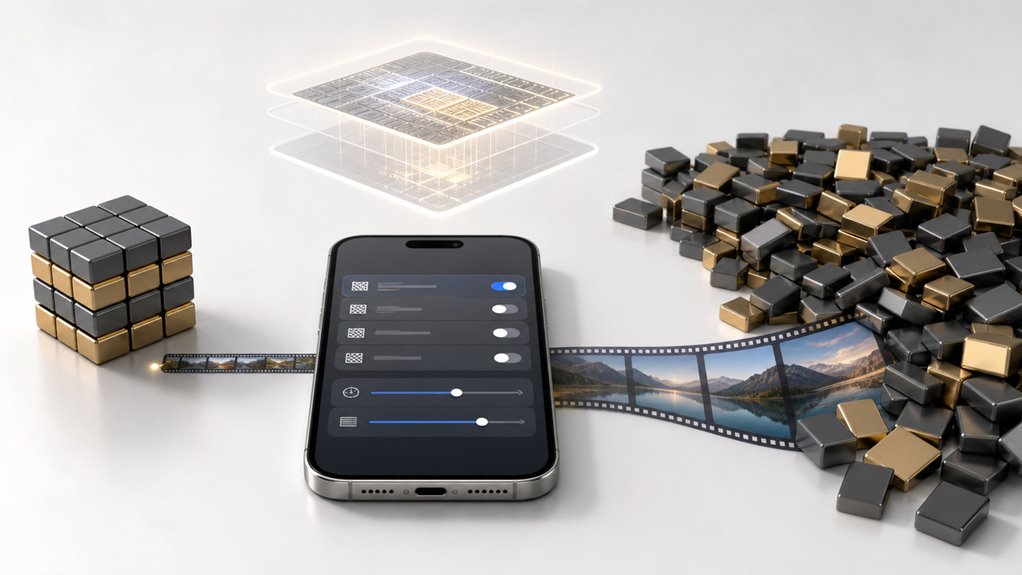 zmienne rozmiary plików 4K HDR w różnych iPhone'ach